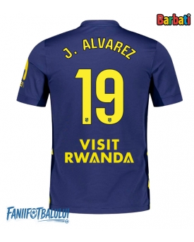 Atletico Madrid Julian Alvarez #19 Tricou Fotbal Replică 2025-26 Barbati Deplasare